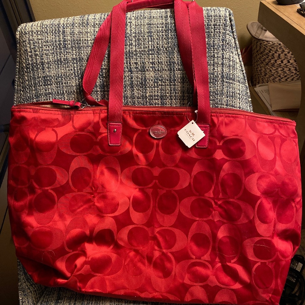 Coach tote bag